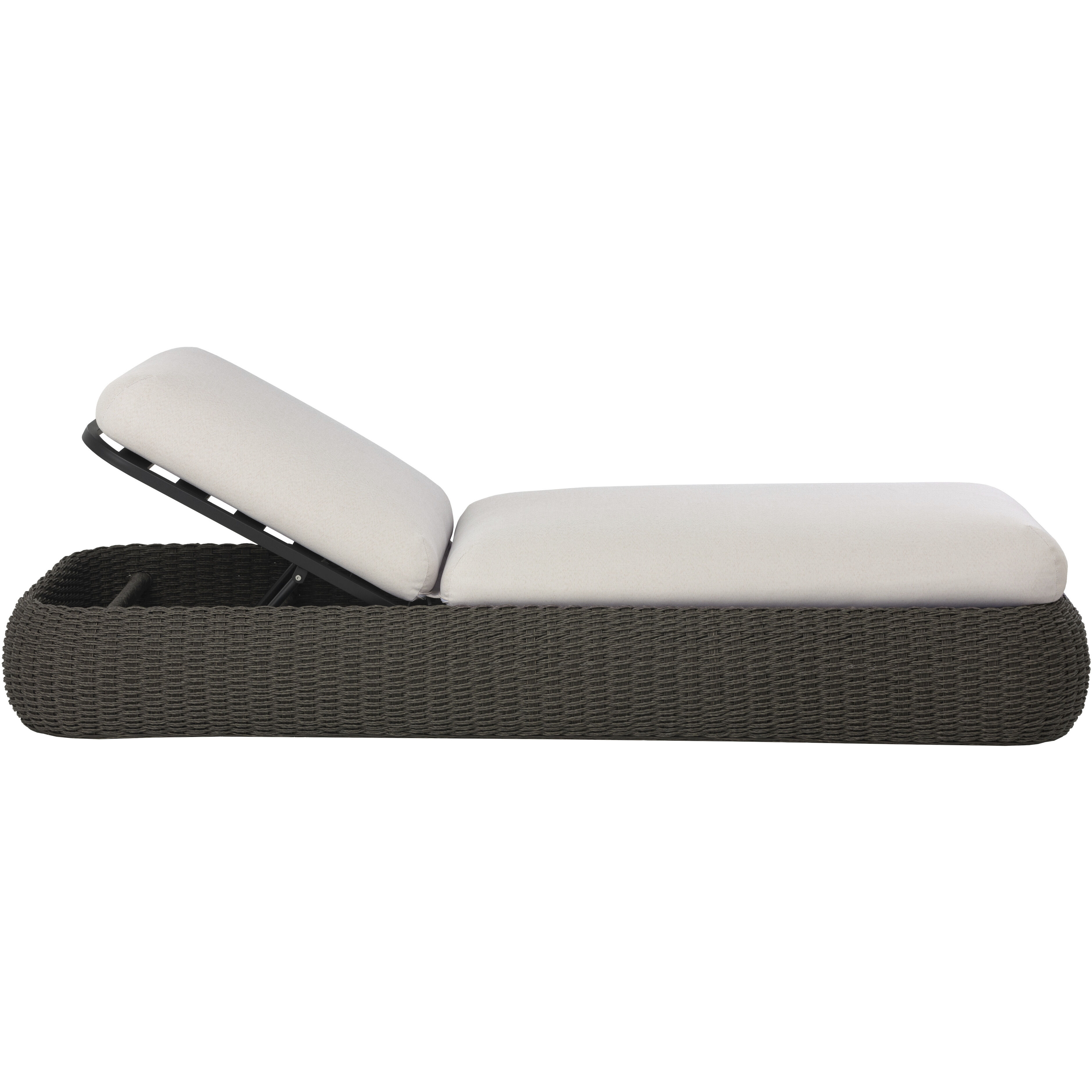 Barcelona Grey / Palazzo Cream Outdoor Lounger